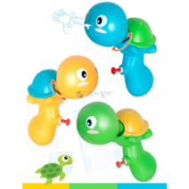 미니 유아 파스텔 큐트 물총 모음 동물 곰돌이 워터건 물놀이 해수욕장, 07.파스텔거북물총