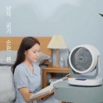 남극 선풍기 홈 데스크탑 팬 침실 사무실 데스크탑 공기 순환 팬 소형 기숙사 턴 페이지 팬, 리모컨 버전(절레절레)