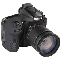 적용하다Nikon D800ED 810 D500 D4 D4S 실리콘 커버 카메라 케이스 적용, D810 블랙