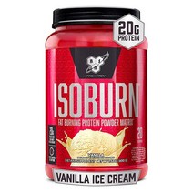 BSN 비에스엔 ISO BURN 번 바닐라 아이스크림 600g 엘카르니틴 유청 단백질, 1개