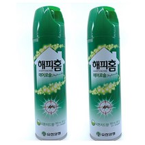 해피홈 에어로솔 수성 피톤치드향 500ml, 2개