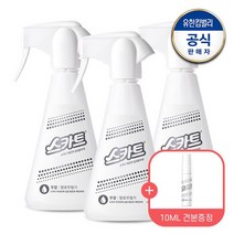 스카트 순하고 깨끗한 섬유탈취제 무향 380ml 3개+10ML견본랜덤, 없음