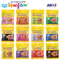 아모스 아이클레이 낱색 50g, 1ea, 초록