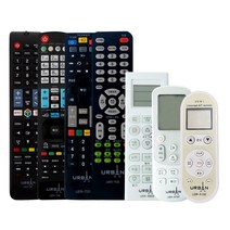 어반일렉트로닉스 TV 냉 난방 에어컨 만능리모컨 삼성 LG BTV KT U플러스 셋톱박스 호환리모컨, UER-T07_삼성 TV리모컨
