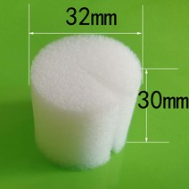 수경재배 포트 스펀지 스폰지, 스폰지30개 사이즈 32x30mm