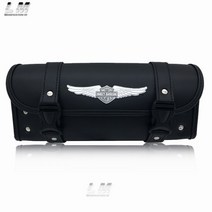 오토바이 할리 레트로 라이더 도구 가방 새들백 사이드백 바이크 리어백 탑박스 라이더 힙색 백팩 전면 방수 스타일 style, 크로스 마크 1 개