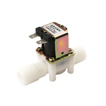 공압 부품 1/2 "플라스틱 솔레노이드 밸브 DC 12V/24V AC 220V 물 제어 공압 압력 컨트롤러 스위치 정, 02 DC24V_01 1/2