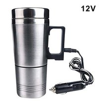 수동 커피 머신 캠핑 가정용 사무실 휴대용 캡슐 300ml 전기 자동차 주전자 12V/24V DC 난방 냉각 컵 안전, 03 02 12V