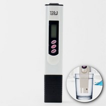 휴대용 간편 지하수 수질 검사 측정기 정수기 TDS 수질검사키트 수조용품 어항 수질농도 수질측정 가정용, 1개