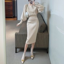 스트릿살롱 그레이스 니트 원피스