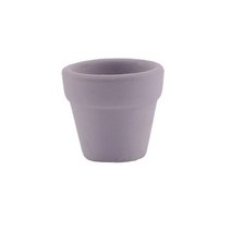 특이한 화분 미니 조그마한 다채로운 테라코타 냄비 점토 세라믹 도자기 선인장 귀여운 다육이 보육 1 개, purple+6.5x6