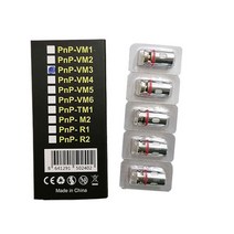 PnP 코일 VM1 03ohm VM4 06ohm VM6 015ohm R2 10ohm VINCI Drag XS Mod Pod Argus Vsuit 키트 호환, pnpvm3