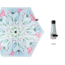 KAKUKA 자외선차단 암막 스몰 양산 접이식 초경량 우산 우양산