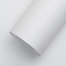 [광폭합지] 장폭 도배지 친환경 셀프 그레이 롤벽지, KS93417-1 화이트