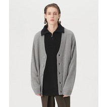 커스텀어클락 헤비 울 오버핏 가디건 그레이 COOSCD010그레이 HEAVY