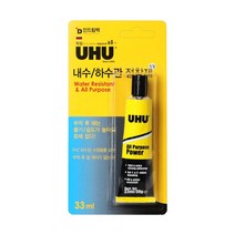 인드림텍 Uhu 우후/우후/내수/하수관전용접착제 (33ml, 1