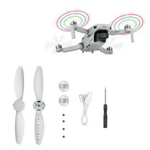 DJI미니 2 LED 랜딩 기어 접이식 확장 다리 램프 라이트 스키드 프로펠러 가드 DJI 매빅 미니미니 SE 드론 액세서리, LED propellers