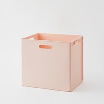 한샘 폴리 큐브 수납 리빙 바스켓 1P, 베이비핑크(E)