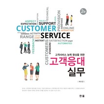 고객서비스 능력 향상을 위한 고객응대실무, 한올, 백지연