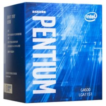 cpu rtx3060 인텔 펜티엄 프로세서 g4600 cpu 박스형 라디에이터 lga, 한개옵션0