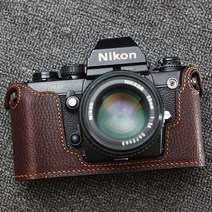 카메라 케이스 가방 소프트 하드 방수 캐리어 Funper 니콘 F3HP F3T 카메라 가죽커버 리얼 소가죽 가방 하프 커버 보호대 앤티크 액세서리, 11 문제가 있으면 언제든지 에