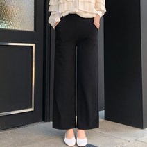 바잉몰 여성용 세상편해C 와이드 밴딩팬츠