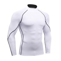 디퍼디 테크핏 남성용 하이넥 언더레이어 긴팔