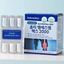 네이처맥스 옵티 MSM 맥스 2000 60정