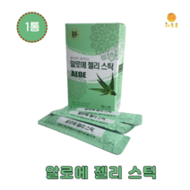 유기농 알로에 콜라겐 젤리 스틱 겔 진액 엑기스 먹는 식용 생알로에 저분자 피쉬콜라겐 효능 추천, 300g, 1개