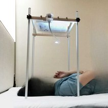 2단 스탠딩 스탠드 독서대 침대 접이식 각도 조절