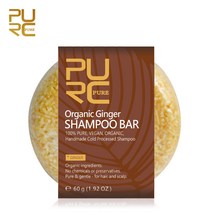 유기농 수제 냉가공 생강 샴푸봉 탈모 샴푸와 천연 무화학 방부제에 적용, 상품 상세페이지 참조