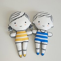 일러스트 인형만들기 DIY 재료 버디버디 룰루 랄라 바느질 취미 키덜트, 버디버디랄라