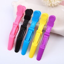 컬러 악어 헤어 집게핀 5P 악어핀 악어집게핀 악어헤어핀