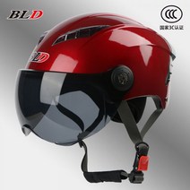 BLD 베일리 3C 인증 여름 여성 남성 자외선 차단 사계절 헬멧 배달 오토바이 스쿠터 바이크 라이딩 헬멧, AB