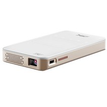 단초점빔프로젝터 블루투스빔프로젝터 4k빔프로젝터 Smartldea-S90 미니 휴대용 피코 스마트 안드로이드 와이파이 스크린리스 레이저 LED DLP 프로젝터 4K 3D 1080P, White_영국 플러그