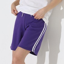 여자 옆두줄 트레이닝복 밴딩 반바지 캠핑룩 바캉스룩