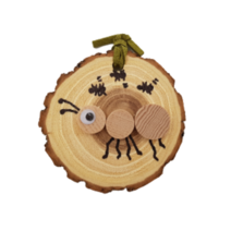 나무와곤충 개미 나무목걸이 만들기 DIY(10개 묶음) 국내제조상품