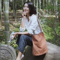 캔버스 조커 여성용 가방 싱글 숄더 핸드 헬드 간단한 여성용 가방