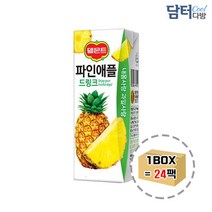 델몬트팩 파인에플 190ml (24팩), J무옵, J무옵