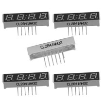 Aicosineg LED 디지털 튜브 일반 음극 12핀 4 비트 1.2x0.3x0.25인치(길이x너비x높이) 0.28인치 레드 디스플레이 2481AS2841AH 5개 가성비 추천