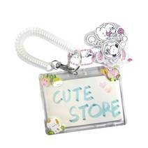 CUTE STORE포토카드 DIY 키홀더 + 스티커, 가로