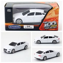 RMZ-시티 1:64 다이트 금속 장난감 스카니아 트럭 자동차 모델 BMW 폭스 바겐 벤스 도요타 포드 SUV 스포츠, 18 Audi A5-White