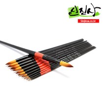 신진사 로빈 747 수채화붓 각종 크기 모음, 둥근붓/20호