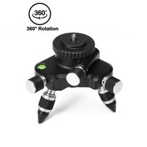 12 라인 레이저 레벨 3D 강력한 녹색 빔 360 수평 및 수직 크로스 자동 셀프 레벨링 1M 삼각대, [02] Base