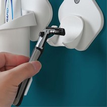 타일 간편부착 깔끔한 면도기 걸이 욕실 샤워실, 상세페이지 참조, 상세페이지 참조