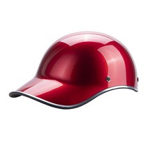 shangren 성인 산악 도로 자전거 헬멧 야구 모자 바이저가있는 안티 UV 오토바이 사이클링 헤드 기어 MTB 라이딩 스케이트, ABS, 빨간