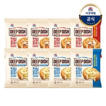[사조대림] [대림냉장] 한입피자 콤비네이션 80g x8개 /고르곤졸라, A/B/C/형:콤비네이션 4개 + 고르곤졸라4개{C}