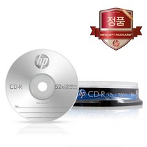 HP CD-R 700MB 공CD, [CD-R] 700MB 52X 케익 10P, 1