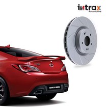 KGC 제네시스 쿠페(Brembo/S)용 전륜 브레이크 디스크-슬롯(H002), 운전석(좌측)