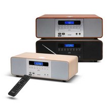 인켈 올인원 블루투스 오디오 IK-A360CD 멀티플레이어, 실버메이플